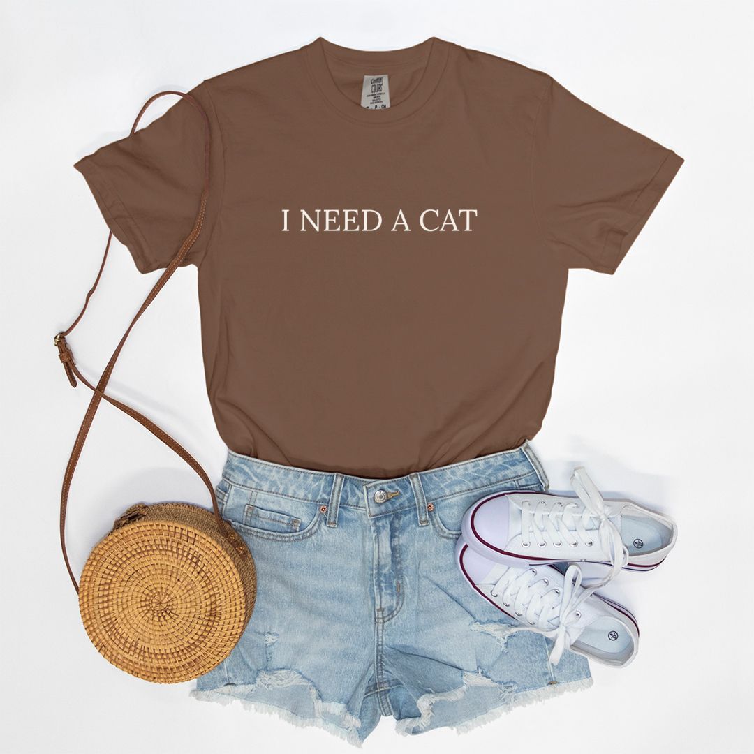 Comfy Tees - I NEED A CAT