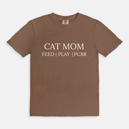 Comfy Tees - CAT MOM