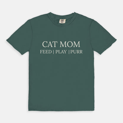 Comfy Tees - CAT MOM