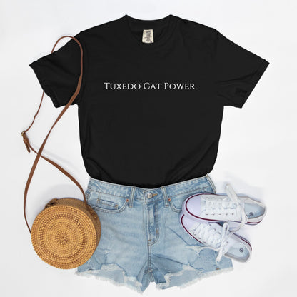 Comfy Tees - Tuxedo Cat Power