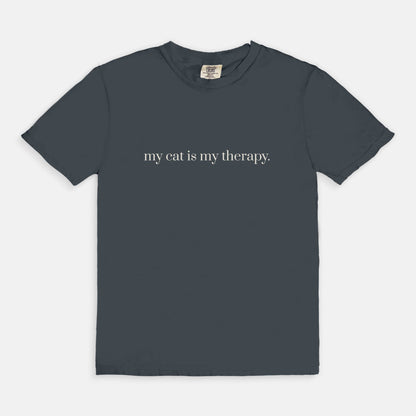 Comfy Tees - my cat is my therapy