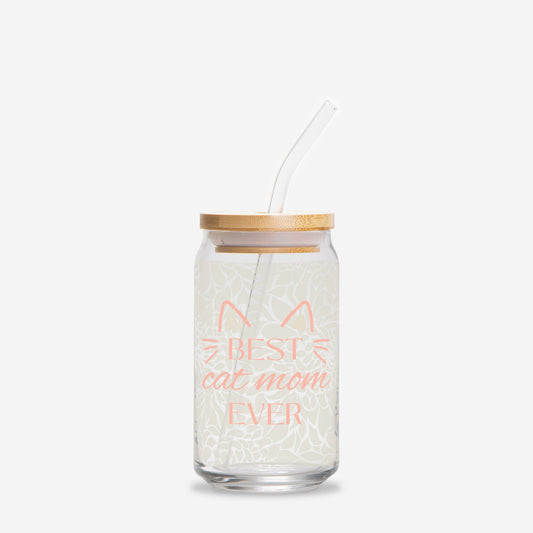 Bloom Cup - Best Cat Mom Ever (16oz)