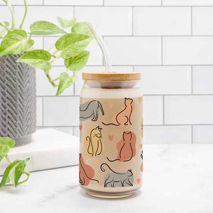 Bloom Cup - Boho Cat (16oz)