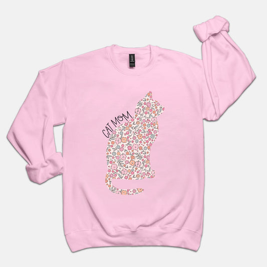 Comfy Sweats - Cat Mom (crewneck)