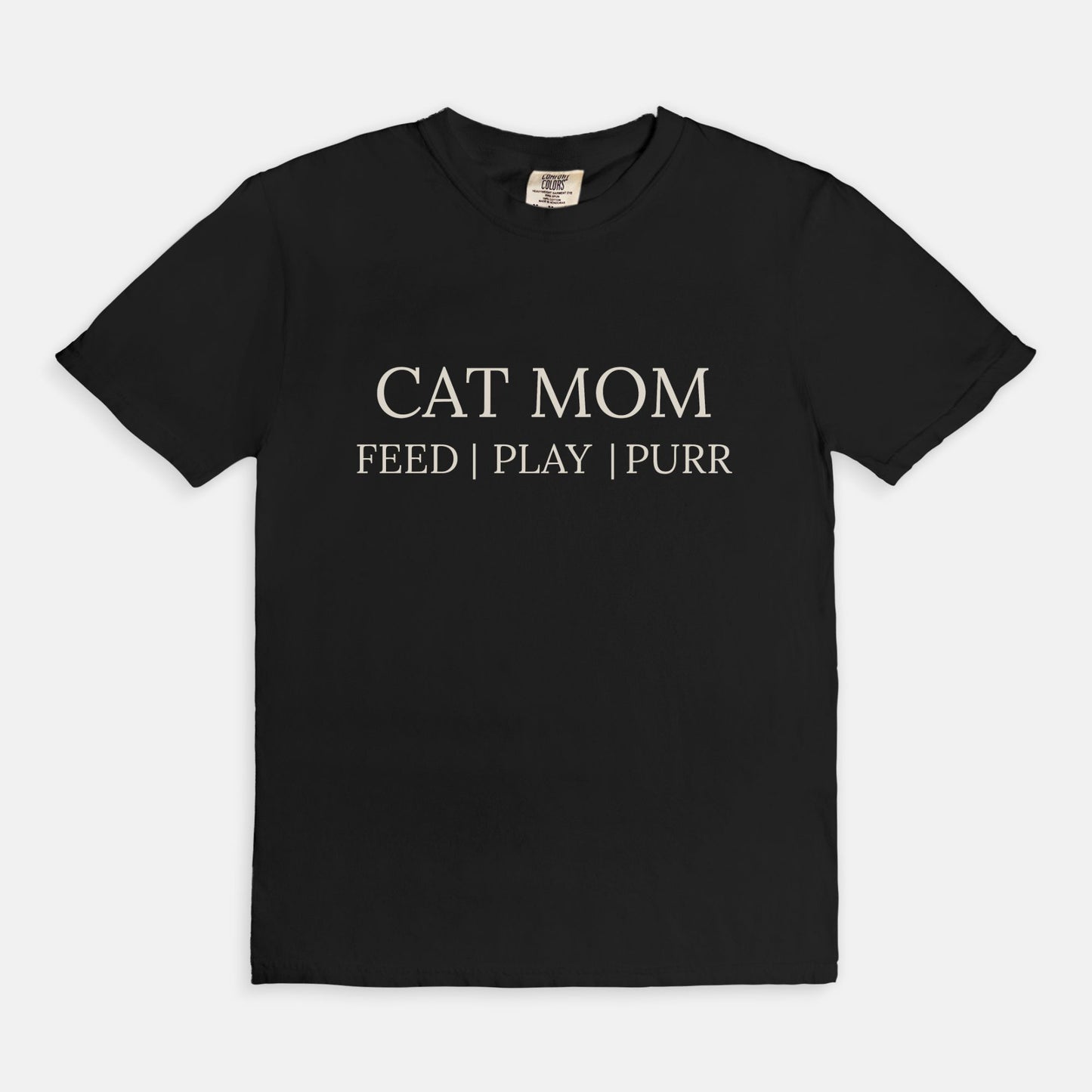 Comfy Tees - CAT MOM