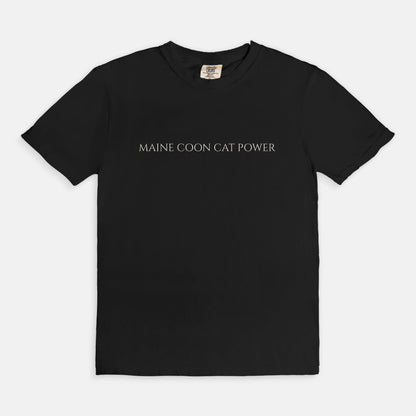 Comfy Tees - Maine Coon Cat Power
